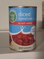 No salt added Diced Tomatoes in Juice