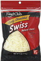 Finely Shredded Swiss Cheese