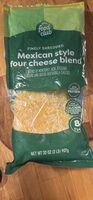 Mexican style four cheese blend