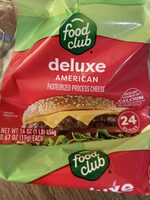Deluxe Pasteurized Process American Cheese