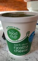 Part Skim Ricotta Cheese