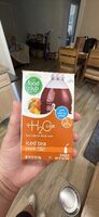 +h2o to go!, low calorie drink mix, peach