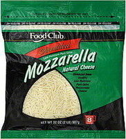 Shredded Low-Moisture Part-Skim Mozzarella Cheese
