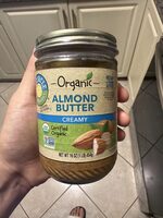 Organic Creamy Almond Butter