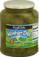 Whole Kosher Dill