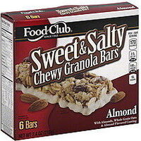Sweet & Salty Chewy Granola Bars