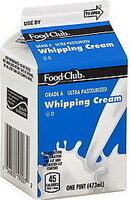 Whipping cream