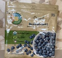 Market organic blueberries
