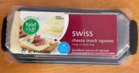 Swiss cheese snack squares