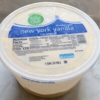New york vanilla ice cream