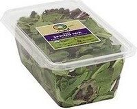 Market organic baby spring mix