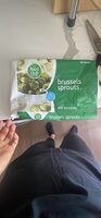 Freshly frozen brussels sprouts
