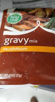 Mushroom gravy mix, mushroom