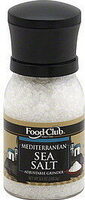 Mediterranean Sea Salt Adjustable Grinder