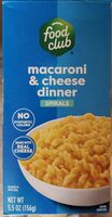 Macaroni & cheese spirals dinner