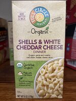 Shells & white cheddar cheese dinner