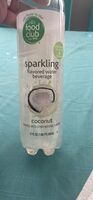 Sparkling flavored water beverage