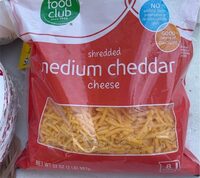 Medium cheddar cheese