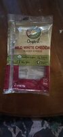 Mild white cheddar sliced cheese, mild white cheddar