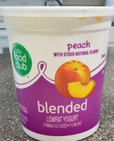 Food Club Peach Blended