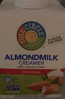 Market original almondmilk with coconut creamer