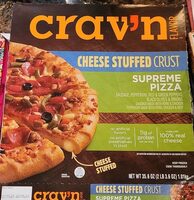 Cheese Stuffed Crust Supreme Pizza