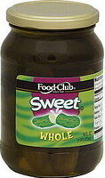 Sweet Whole Cucumbers
