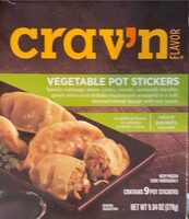 Crav'n flavor vegetable pot stickers savory cabbage