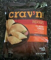 Classic onion pierogies