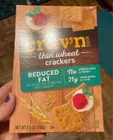 Crav’n thin wheat crackers