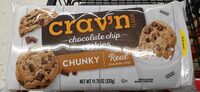 Chunky chocolate chip cookies
