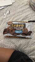 Fudgy striped cookies caramel coconut
