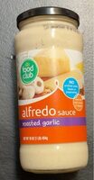 Alfredo sauce roasted garlic