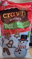 Pretzels holiday shapes
