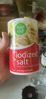Iodized salt