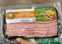 Uncured tukey bacon