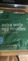 Extra wide egg noodles