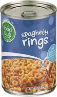 Spaghetti Rings Pasta In Tomato Sauce