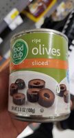 Ripe Olives Sliced