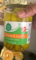 Bread & Butter Slickles Sandwich Slices