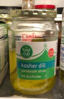 Kosher dill pickles