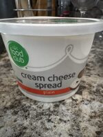 Cream cheese spread plain