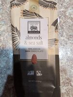 Almonds & sea salt 72% cocoa dark chocolate