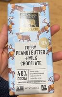 Fudgy peanut butter 48% milk chocolate