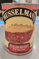 Musselman's, pie filling, strawberry 2yrs prod