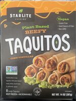 Vegan Taquitos Beef Style