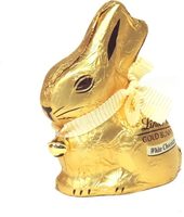 Gold bunny white chocolate