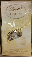White chocolate truffles, white chocolate