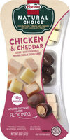 Natural choice chicken/cheese/almond
