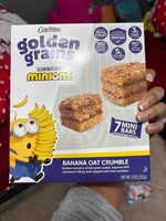 Golden Grains Banana Oat Crumble